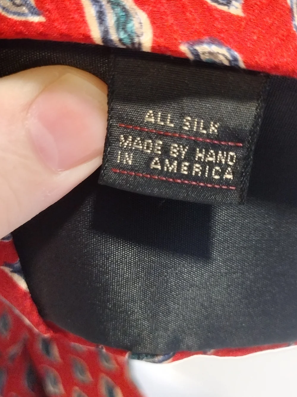 Ferrell Reed Silk Tie for Greiner's